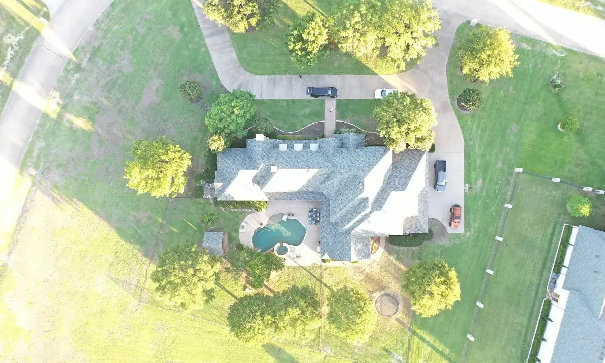 New shingle roof installation on a home in Rincon Valley